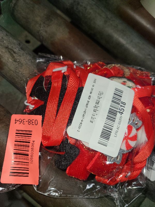 Photo 1 of 12PCS Christmas Dog Collar Bow Set, Red Series Pet Bowtie with Santa Reindeer Snowman Gingerbread Man Patterns, Festive Dog Collar Accessories for Holiday Party Decoration