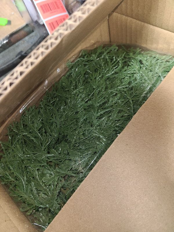 Photo 1 of 1PCS-9FT Artificial Christmas Garland with Dragon Cypress, Festive Holiday Decor for TV Cabinet, Fireplace, Indoor & Outdoor, Handmade Christmas Garland