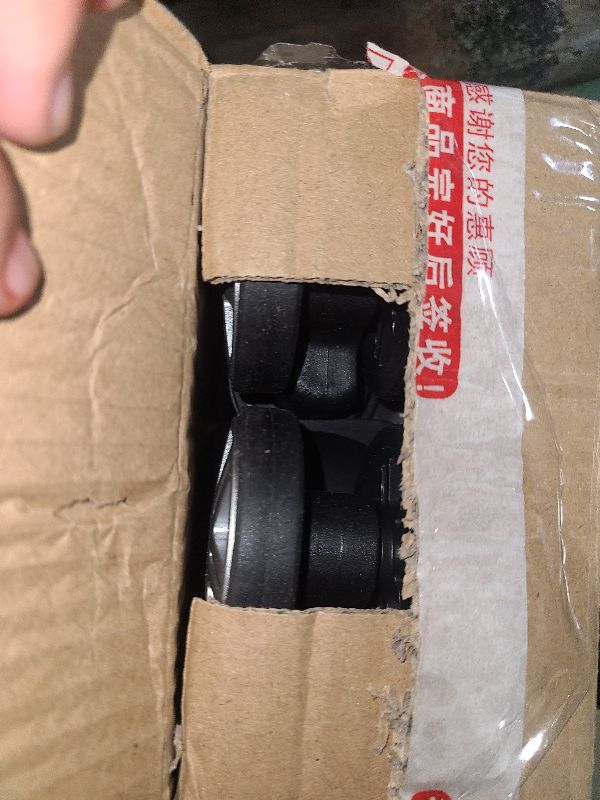 Photo 1 of 2 Pcs Luggage Caster Wheels, Replacement Plastic Luggage Wheels, Luggage Wheel Spinner Suitcase Wheels for Luggage Suitcase Trolley 360 Degree Rotation