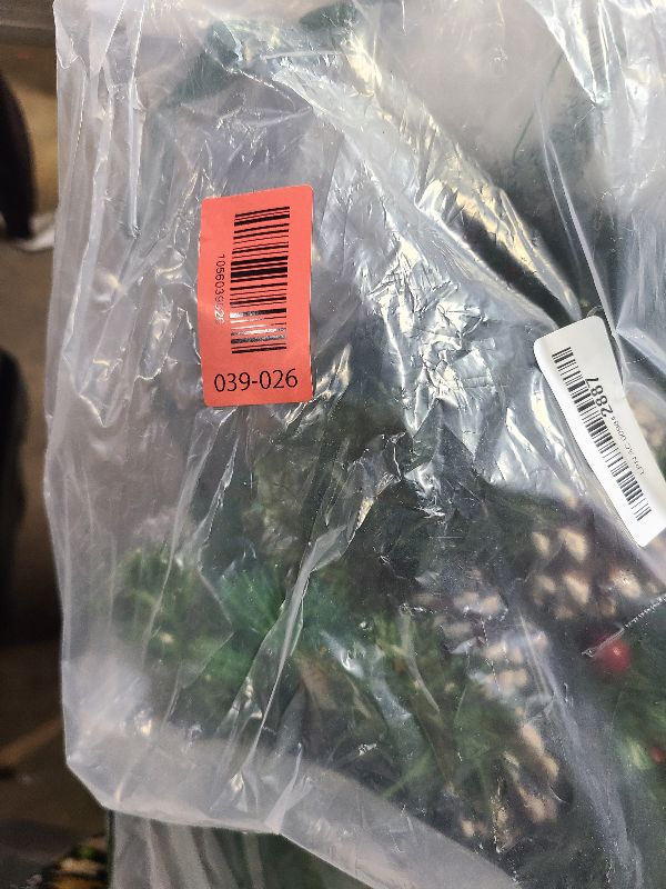 Photo 1 of 2 Pack Pre- Christmas Tree with Remote, Battery Operated with Timer, Smart Multi-Color & Warm White Lights, Music Sync, Artificial Christmas Tree for Outdoor Porch, Urn Filler, Xmas Decor