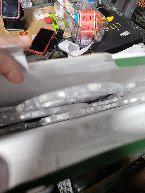 Photo 1 of 15'' Smart Christmas Window Lights 4 Pack, Color Changing Window Silhouette Lights, Timer, App Control, Music Sync, Bells, Snowflake, Star, Lighted Christmas Decorations for Indoor Outdoor