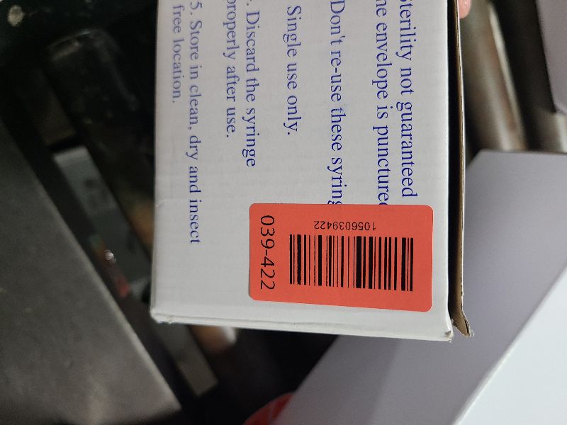 Photo 1 of 100 Pack 1ml/cc 31Ga Lab Supplies, Individually Package