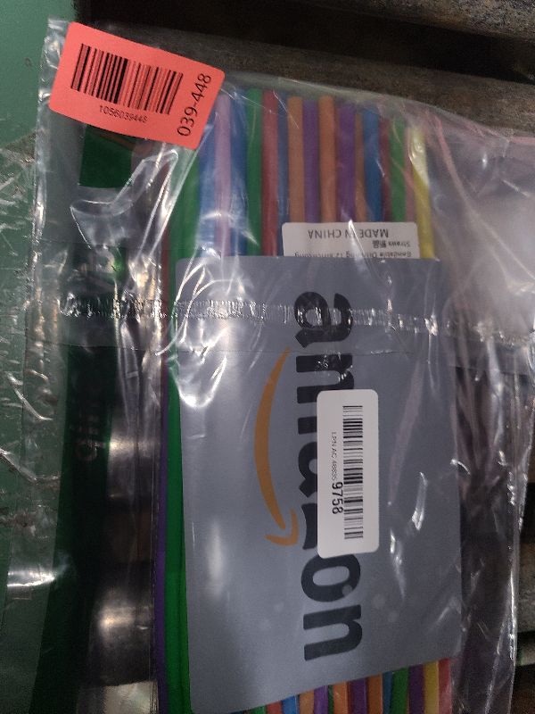 Photo 1 of 100 PCS Colorful Plastic Disposable Bendable Drinking 12.8inch Long Straws for Home Use Milk Juice Drinks Party Decorations