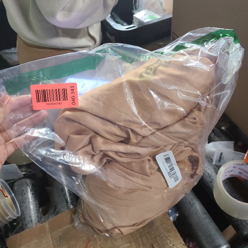 Photo 1 of 2 Panels Khaki Backdrop Curtain, 10 x 7 Feet Polyester Background Curtains for Parties, Weddings, Baby Showers, Halloween, Christmas, Birthday Party Photoshoot Backdrop Curtains Decorations