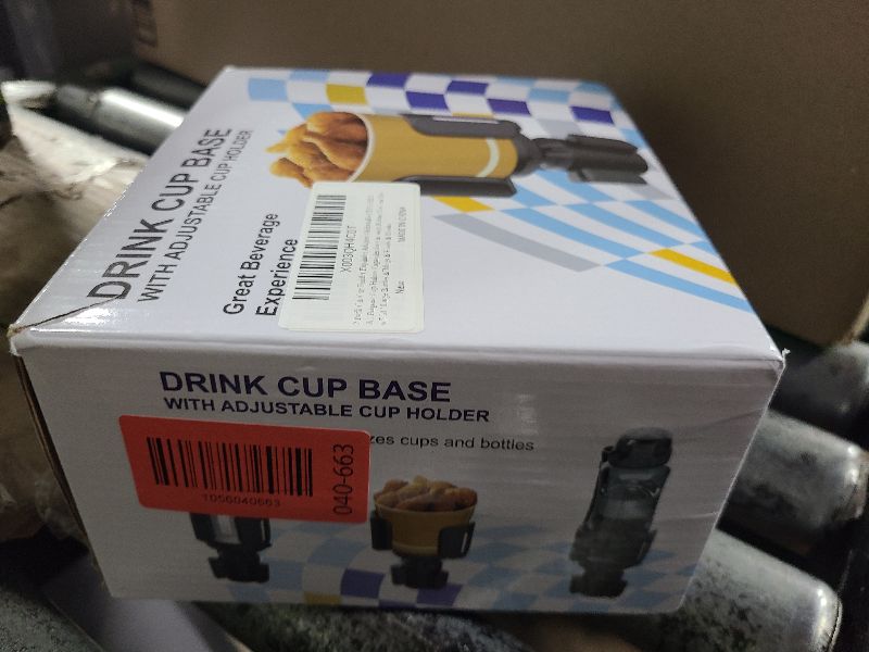 Photo 1 of 2 Pack Car Cup Holder Expander Adapter (Adjustable) This Hill All Purpose Cup Holder Expander for Car with Rubber Fits Less Than 5.51" Large Bottles & Mugs & Foods & Drinks