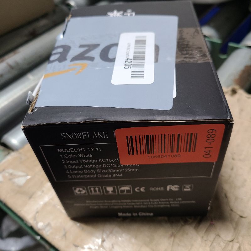 Photo 1 of ?LILNIAGY Christmas Decorations Outdoor Christmas Projector Lights Snowflake Projector, IP65 Waterproof & Adjustable Christmas Lights for Outdoor Christmas Decorations Home Party Garden Xmas Decor