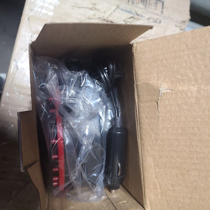 Photo 1 of 12V Car Heater,Portable Heater for Car,Car Heater Defroster Windshield Defogger Automobile Windscreen Heater Plug in Cigarette Lighter 360 Degree Rotary for 12V Car (Red&Black)