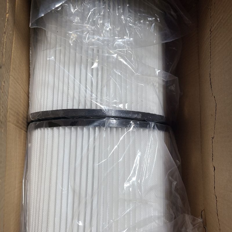 Photo 1 of 90304 Replacement Filter for Shop Vac 90304, 90350, 90333, 90585, 5 Gallon and Above Wet/Dry Vacuum Cleaners (2 replacement filter+2 lids)