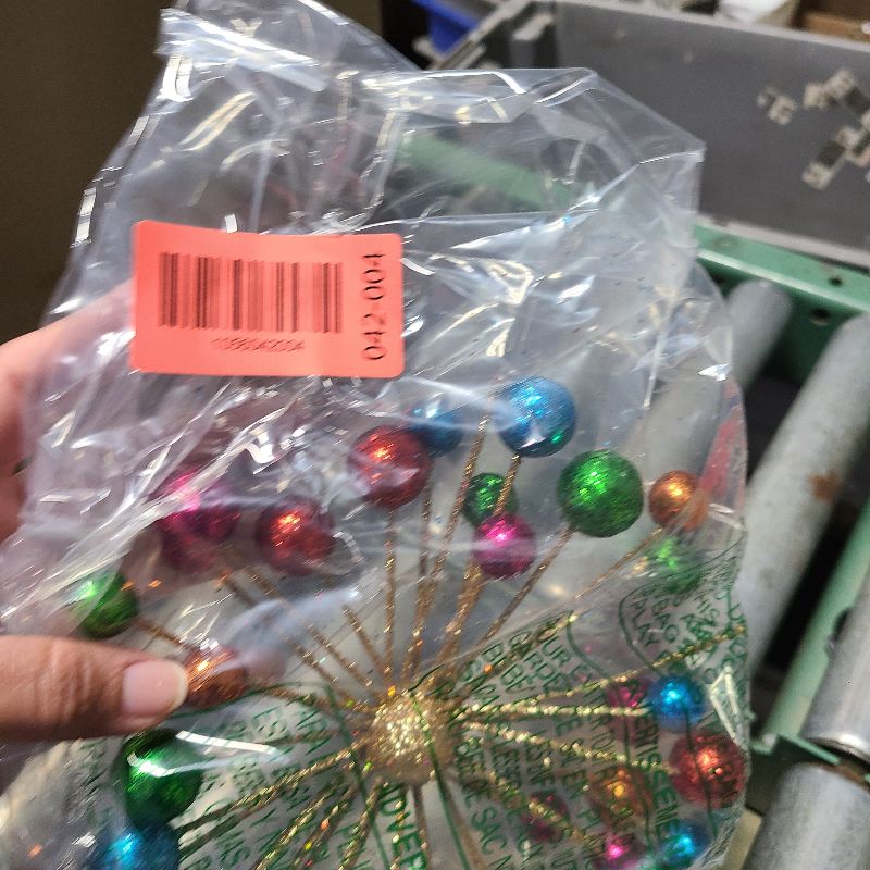 Photo 1 of 11.5 Inch Starburst Christmas Tree Topper