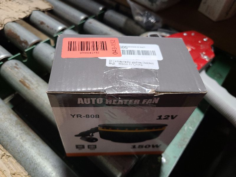 Photo 1 of 12V Car Heater,Portable Heater for Car,Car Heater Defroster Windshield Defogger Automobile Windscreen Heater Plug in Cigarette Lighter 360 Degree Rotary for 12V Car (Red&Black)