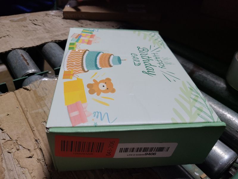 Photo 1 of 100 Happy Birthday Cards with Envelopes, 20 Unique Designs, Birthday Cards Bulk with Short Generic Message Inside, 4x6 inches, Assorted Birthday Cards Assortment for Business, Office and Personal