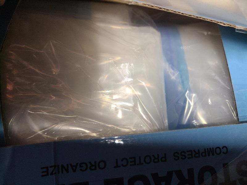 Photo 1 of 12 Pack Travel Vacuum Storage Bags with Rechargeable Wireless Electric Pump for Luggage, Suitcase, Carry-on Size Vacuum Seal Compression Space Saver Bags for Clothes and Clothing Travel