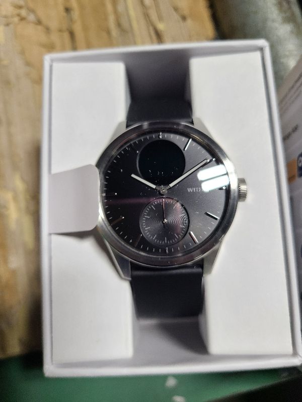 Photo 3 of WITHINGS ScanWatch 2 - Women's Men's Health Smartwatch, ECG, SpO2, Temperature, Sleep Tracking, Respiratory Health, Waterproof, 30-Day Battery, 30-Day Battery, Android & iOS