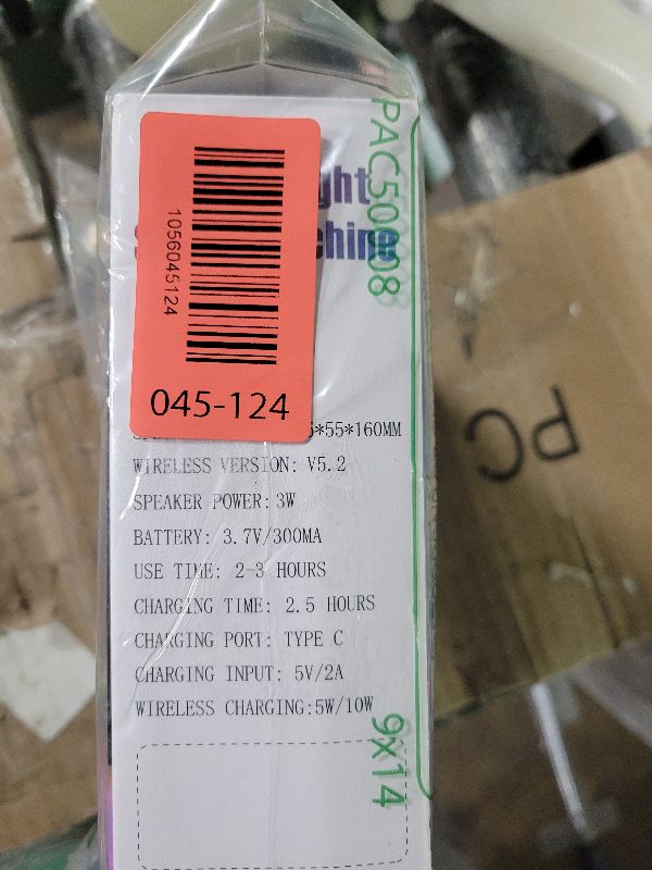 Photo 1 of 2025 New Mini LED Table Lamp, Wireless Charging Atmosphere Lamp, Bluetooth Speaker, Dimmable Night Light, Bedside Lamp, Alarm Clock for Christmas Gifts (Black)