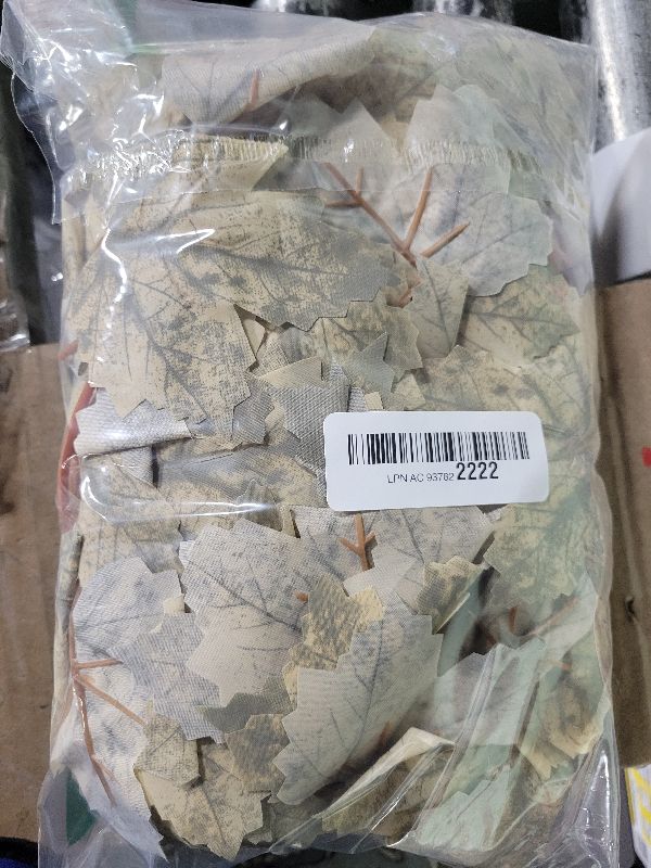 Photo 1 of 2 Pack 6 Ft Thanksgiving Decorations Fall Garland Maples Leaves Garlands Artificial Autumn Foliage Garlands Thanksgiving Garland for Home Farmhouse Porch Wedding Table Mantle Fireplace Party Christmas