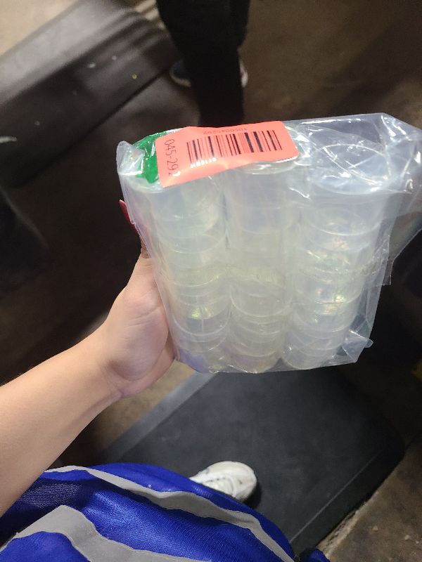 Photo 1 of 20 PCS 30ml (1oz) Liquid Measuring Cups Plastic, Mini Clear Medicine Measuring Cups Graduated Beakers for Kitchen Lab Measure Tool Beakers Cooking Home Crafts, Accurate Stackable