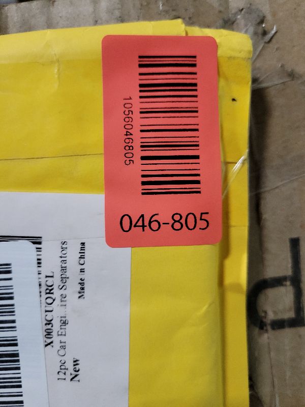 Photo 1 of 12pc Car Engine Spark Plug Wire Separator Divider Set for 8mm 9mm 10mm Spark Plug Wire Holder Clamp Ignition Wire Loom Divider Aluminum Alloy Wire Separators