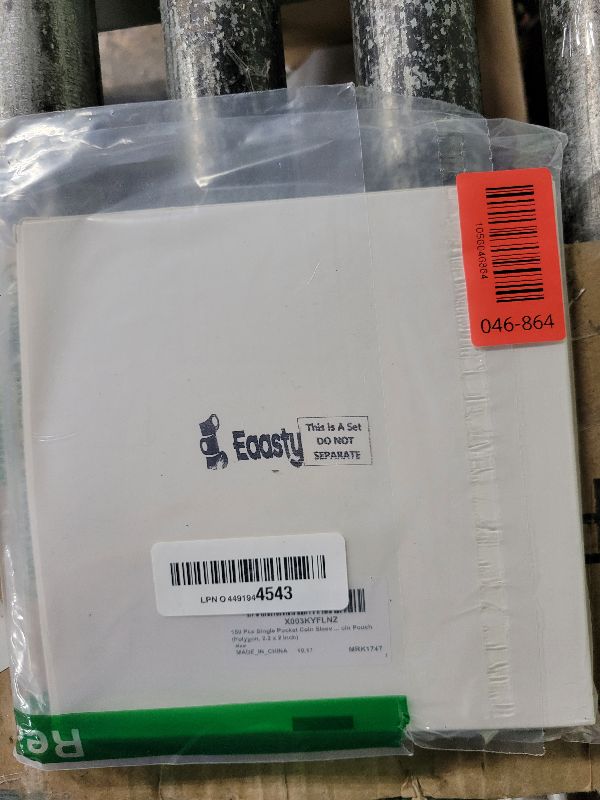 Photo 1 of 150 Pcs Single Pocket Coin Sleeves Currency Bill Holders Clear PVC Individual Sleeves Holders Coin Holder Currency Bills Protector Plastic Coin Pouch (Polygon, 2.2 x 2 Inch)