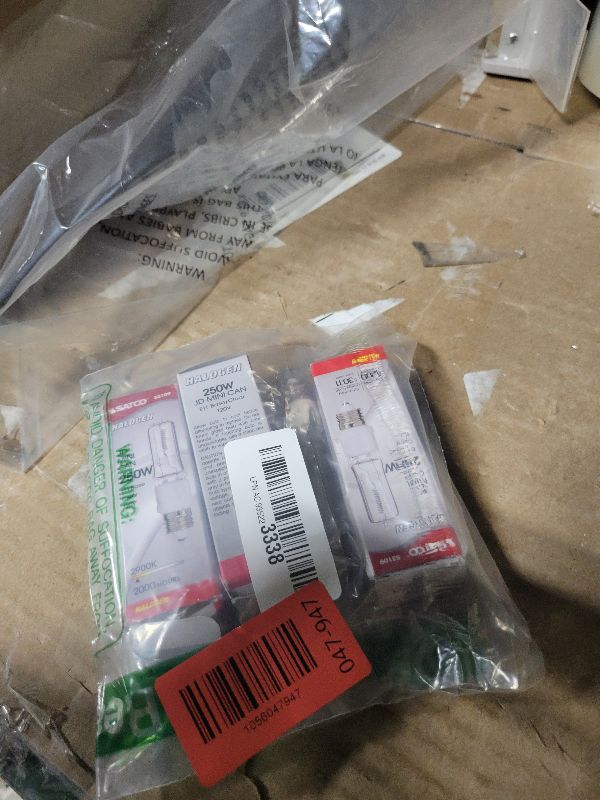 View 2 of (Pack Of 4) Q250CL/MC - 250 Watt JD T4 E11 Mini Candelabra Base 120V Clear Light Bulbs