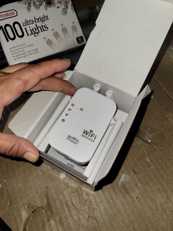 Photo 1 of 2025 WiFi Extenders Signal Booster for Home Long Range Up to 9800 sq. ft & 40 Devices, WiFi Extender Signal Booster, Internet Booster, Long Range WiFi Extender,Quick Setup-Medium