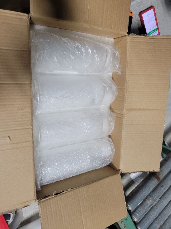 Photo 1 of 16 PCS Clear Cylinder Vases for Centerpieces | 4, 6, 8,10 Inch Tall Flower Vase for Wedding Decorations, Clear Floating Candle Vases in Bulk, Hurricane Candle Holdersfor Table, Home Décor