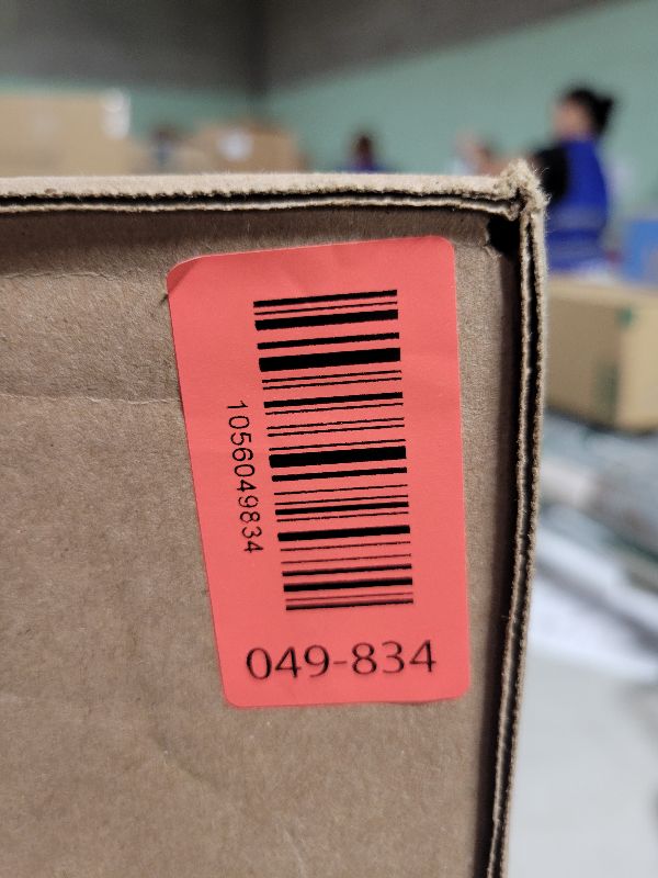 Photo 1 of 16-Inch Wood Wall Clock with Large Numbers, Retro Round Brown Clock Wall, Silent Non-Ticking for Living Room, Kitchen Wall Clocks