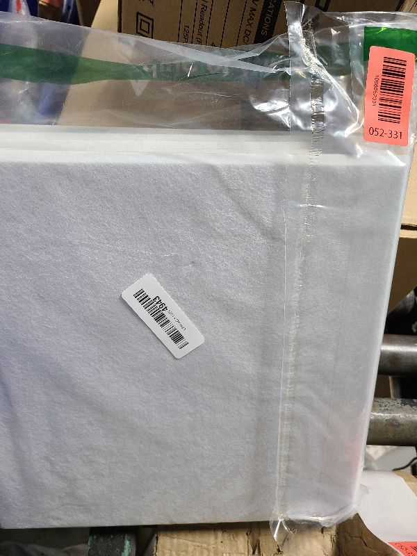 Photo 1 of 12 Pack Acoustic Panels Square Soundproof Wall Panels 12"X12"X0.4" Self-adhesive Sound Proof Panels for Walls High Density Acoustic Foam Panels for Home, Door, Office, Reccording Studio White