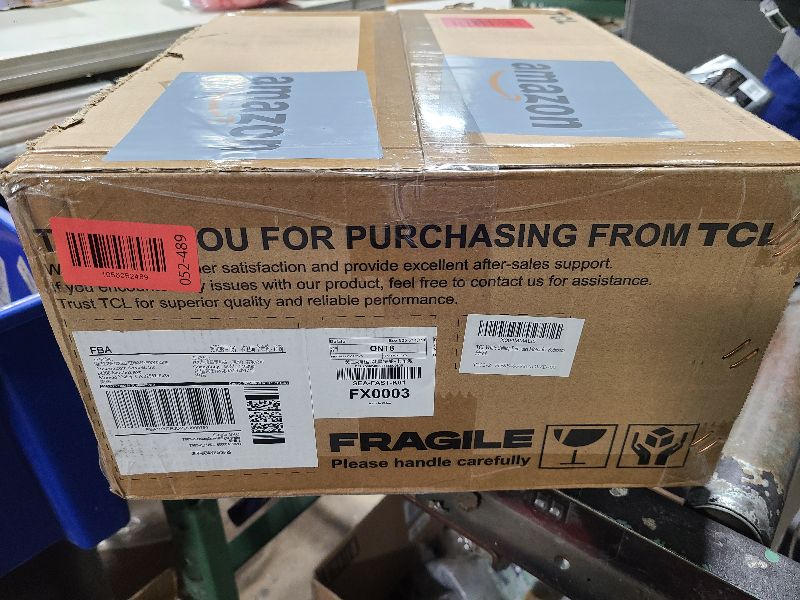 Photo 3 of TCL 52" Low Profile Ceiling Fan with Light, Slim, White, Flush Mount, DC Reversible Motor, 6 Speeds, Remote Control, Noiseless, Dimmable, LED Light, 3CCT, Modern Ceiling Fan for Bedroom Living Room