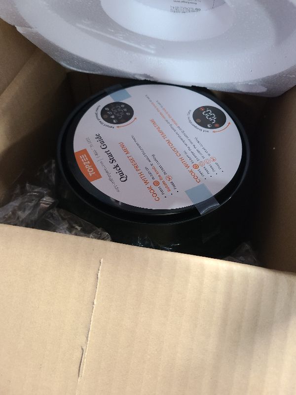 Photo 1 of 2.1Qt Small Air Fryer - Compact Digital Mini Airfryer with 7-in-1 Presets, 98% Less Oil, Adjustable Temperature & Timer, Shake Reminder, Nonstick, BPA-Free, Dishwasher Safe, Fast & Crispy Cooking