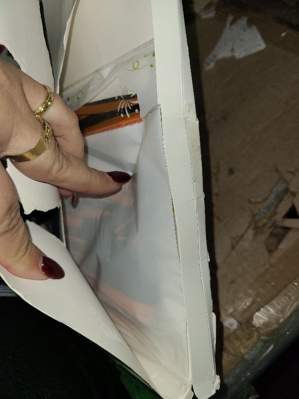 Photo 1 of 2 Pack Halloween Photo Backdrop, 3.28 FT x 7.05 FT Orange and Black Party Streamer, Metallic Foil Fringe Curtains Tinsel Backdrop, Halloween Birthday Party Decorations Hanging Decor Indoor