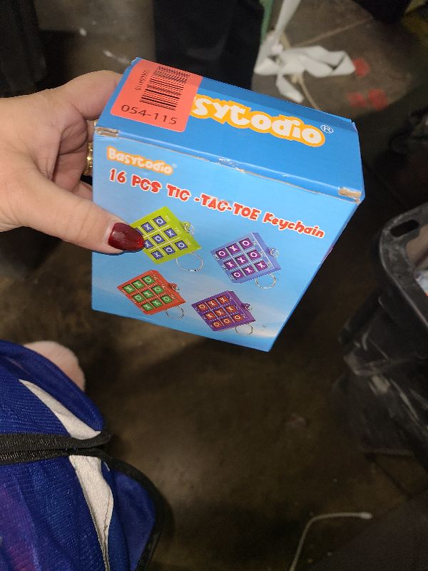 Photo 1 of 16 PCS Tic Tac Toe Game Christmas Party Favors Goodie Bags Stocking Stuffers for Kids 8-12 4-8, Classroom Treasure Chest Box Toys Prizes, Birthday Return Small Gift for Students Pinata Filler Bulk