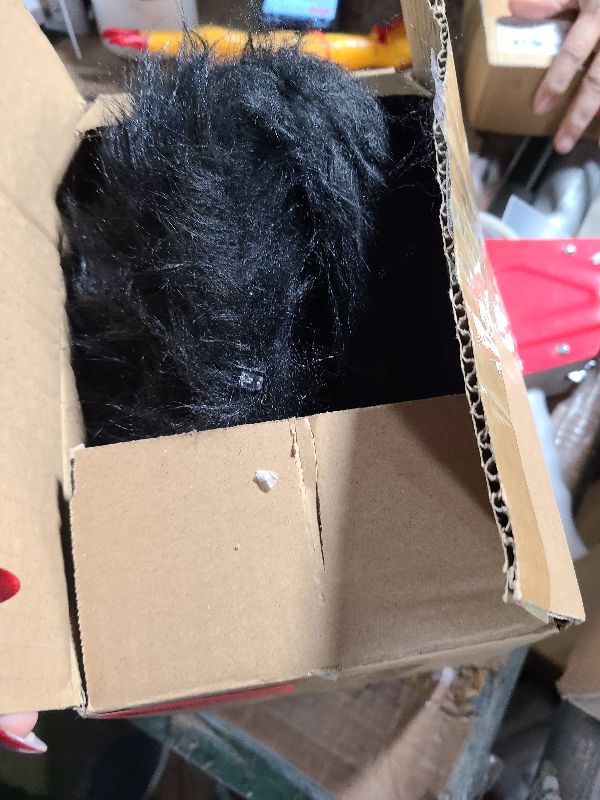 Photo 1 of 2 Pack 4.2Ft Halloween Giant Spider,Light up Spider with 24 Purple and Orange Lights,Light up Halloween Decorations Outside,for Yard Haunted House Window Party Porch Indoor Outside Decor