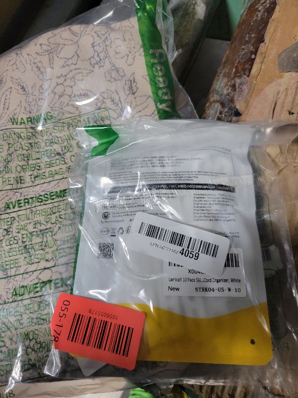 Photo 1 of 10Pack Silicone Cable Ties Cord Organizer - Lamicall Elastic Wire Ties Management, Travel Must Haves, Halloween Desk Home Office Workspace Accessories, Dorm Room Essentials, White Cable Keeper