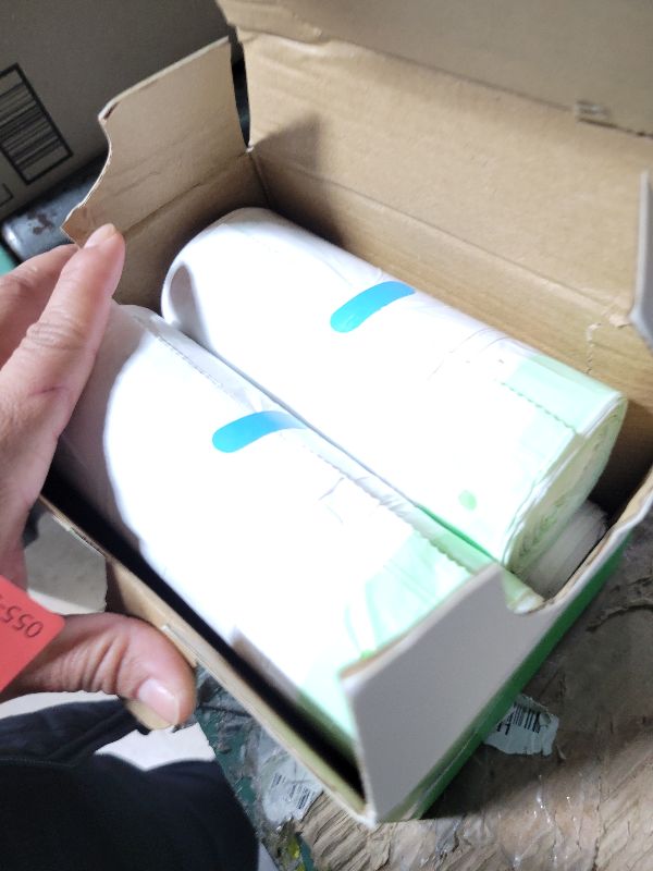 Photo 1 of 100 Pack Waste Bags, Compatible with Litter Robot 4 and 3, Automatic Litter Box Bags. Thick Pre-Separated Heavy Duty Litter Box Liners, 26.8" x 16.2"