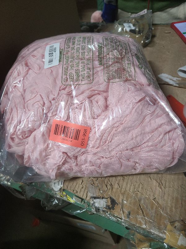 Photo 1 of 10 Pack Dusty Pink Cheesecloth Table Runner 120 Inch 10 FT Boho Gauze Cheese Cloth Long Table Runner Romantic Rustic Sheer Runners for Wedding Baby Shower Home Decor Holiday Decorations