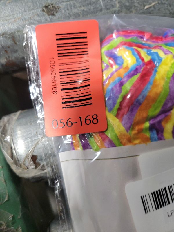 Photo 1 of 1 Skeins Soft Chunky Chenille Yarn, Plush Velvet for Hand Knitting and Crocheting, Fluffy Yarns for Crochet Blankets, Scarves, Hats?3.5oz, 131.2yds? (Rainbow Color)
