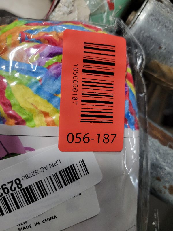 Photo 1 of 1 Skeins Soft Chunky Chenille Yarn, Plush Velvet for Hand Knitting and Crocheting, Fluffy Yarns for Crochet Blankets, Scarves, Hats?3.5oz, 131.2yds? (Rainbow Color)