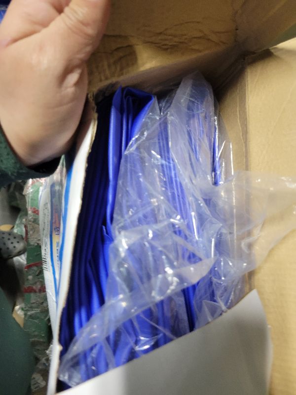 Photo 1 of 10 ft. Dual Chamber Pool Water Tubes for Pool Cover (5 Pack), Extra Durable 0.4 mm PVC (27 Gauge), Water Bags for Pool Cover Inground, Pool Winterizing Kit by Yankee Pool Pillow