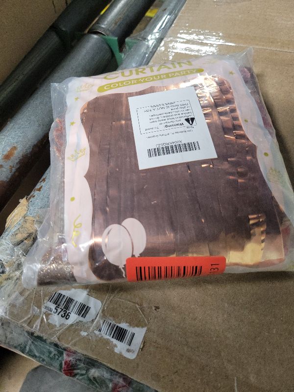 Photo 1 of 13th Birthday Party Decorations for Girls, Rose Gold Official Teenager Foil Balloons 13th Birthday Banner Fringe Curtain Crown Sash Paper Pompoms Cake Topper for 13 Year Old Girls Party Favor Supplies