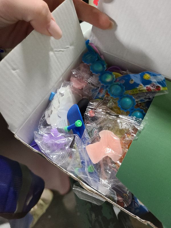 Photo 1 of 125 Pcs Party Favors Fidget Toys Pack, Randomly Selected Pop Sensory Set Gifts Stickers for Kids Adults Boy Girl Stocking Stuffers Autistic Bulk Goodie Bag Filler Treasure Box Classroom Prizes School