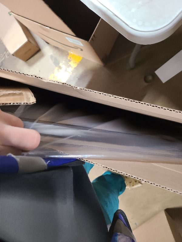 Photo 1 of 19.75x26.75 Puzzle Frame Kit with Glue Sheets | Black Mid Century Picture Frame | Real Wood with UV Resistant Acrylic Front | Made to Preserve and Display Puzzles Measuring 19.75x26.75 Inches