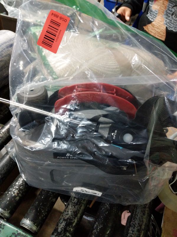 Photo 1 of 2 Gallon Battery Powered Garden Sprayer Pump Sprayer with USB Rechargeable Handle, Retractable Wand, Adjustable Strap Electric Weed Sprayer for Lawn, Garden, Yard