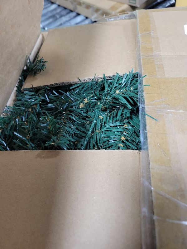 Photo 1 of 2-Pack Prelit Christmas Garland Battery Operated, Lighted Christmas Garland for Mantle & Outdoor Christmas Garlands for Stairs