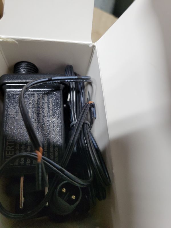Photo 1 of 12V 12W 1A Class 2 Power Supply 2 Pack, AC to DC Low Voltage Transformer, IP44 Inflatable Power Adapter for LED Strip Lights, Christmas Decor Light, Indoor/Outdoor Use, UL Listed