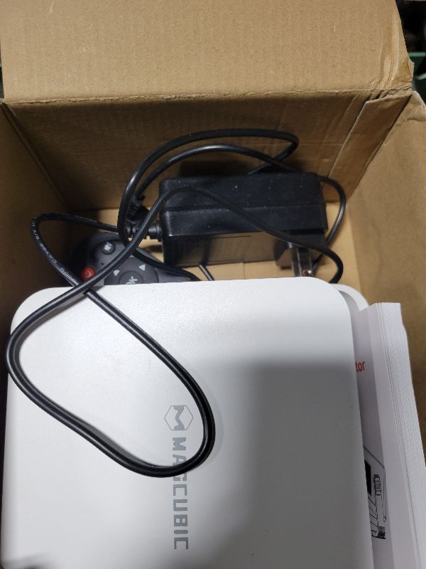 Photo 1 of 2025 Android 14 Smart Projector 4K & 8K Support, Portable Projector with WiFi 6 and Bluetooth 5.4, Auto Focus & Vertical Keystone, 180°Rotatable, Mini Proyector for Outdoor Home HY300Max