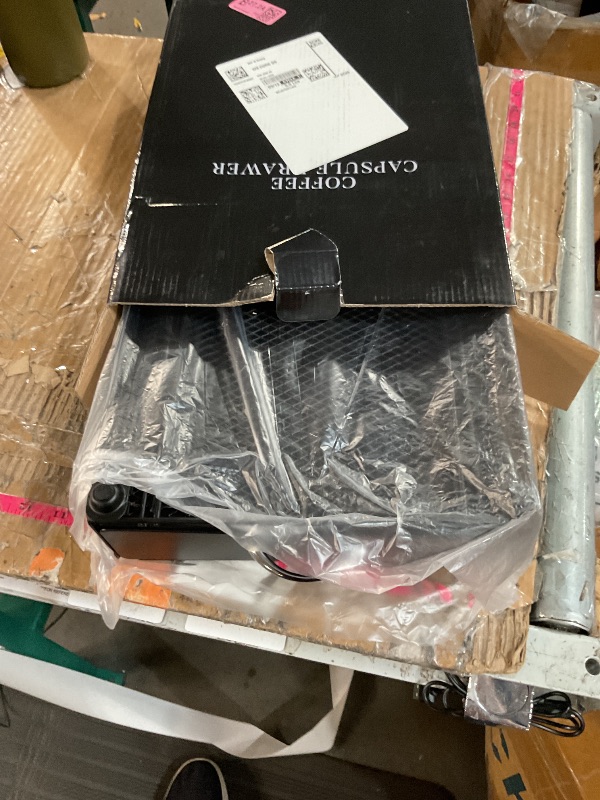 Photo 1 of (used item) HiveNets Nespresso Vertuoline Capsule Storage Drawer Vertuo Coffee Holder Metal Multiple Flavors Pods Organizer 40 Pcs Capacity