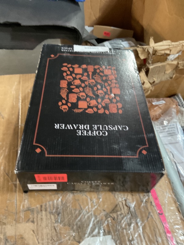 Photo 1 of (used item) HiveNets Nespresso Vertuoline Capsule Storage Drawer Vertuo Coffee Holder Metal Multiple Flavors Pods Organizer 40 Pcs Capacity