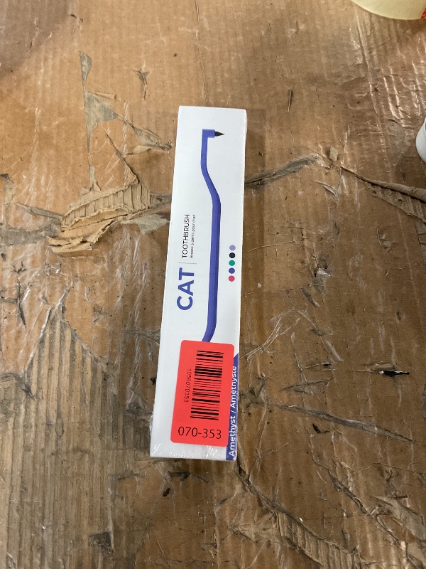Photo 1 of * factory sealed *
RYERCAT Dual Sided Cat Toothbrush - Kitten Toothbrush with Micro Head (Very Small) to fit into Cat/Kittens Mouth - Cat Dental Care Supplies - Pet Toothbrush for Cats (Amethyst Purple)