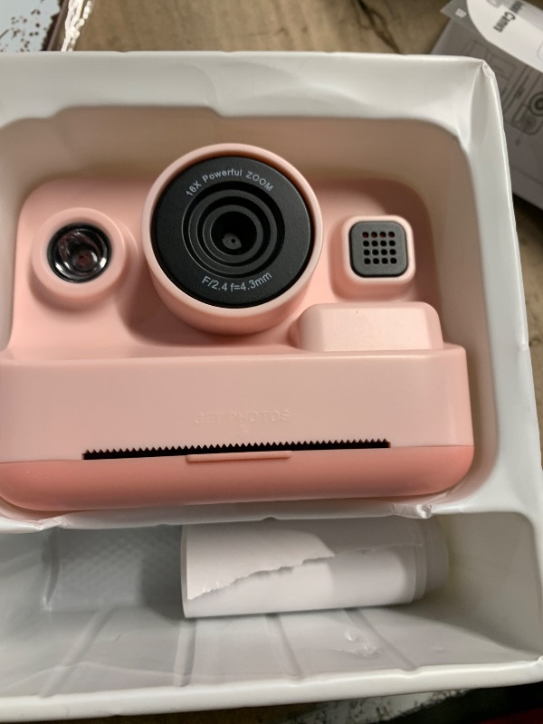 Photo 1 of ***(MISSING PARTS)***Dylanto Kids Camera Instant Print,1080P Kids Instant Cameras That Print Photos,Christmas Birthday Gifts for Girls Age 3-12,Portable Toy for 3 4 5 6 7 8 9 10 Year Old Girls Boys Pink