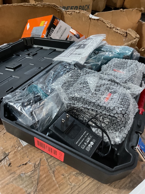 Photo 1 of ***LIKE NEW/OPEN BOX***
RYOJEGK Brushless Reciprocating Saw,21V Cordless Saws with 2×4.0Ah Battery,Variable Speed Power saw zaw 3500SPM 28mm with 12 Saw Blades,Recíproca Tool-Free Blade Change for Cutting Wood,Metal & PVC
